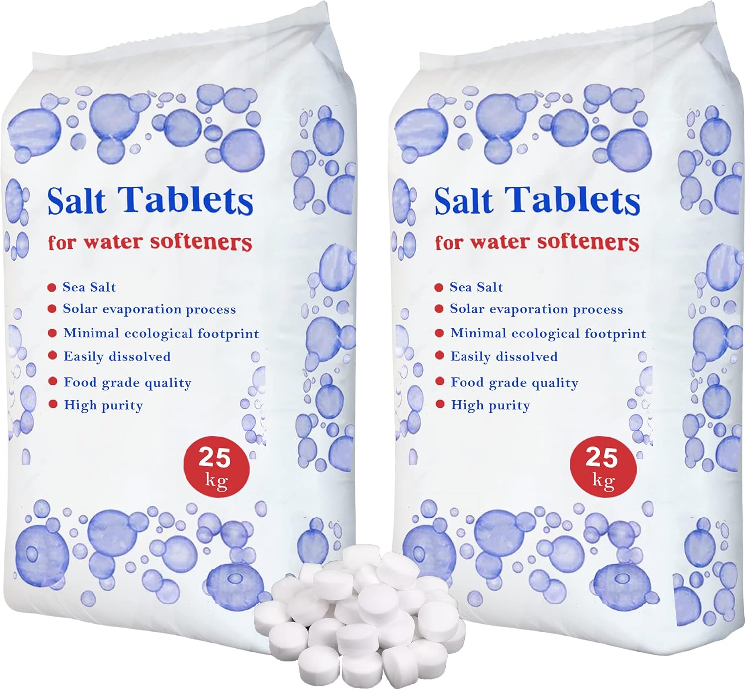 HSD 25 Kg Salt Tablets Water Softener Food Grade